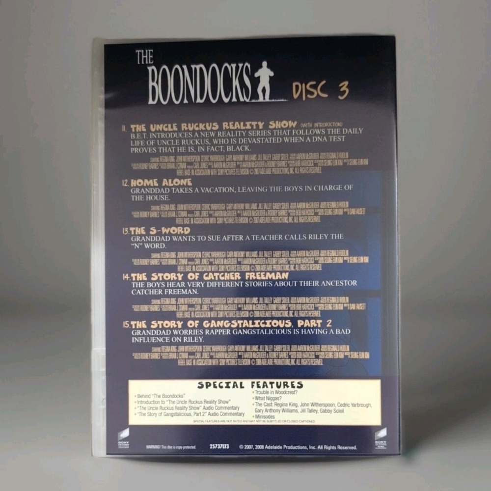 The Boondocks Season Two 2 Complete Second DVD 2008 3-Disc Set Out Of Print - Picture 12 of 13